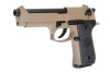 Replika pistoletu M92 (CO2) - tan