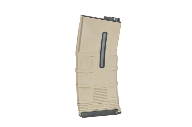 Magazynek mid-cap T-Tactical 120 kulek do replik M4 / M16 - tan