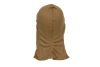 Light balaclava with face protector - Tan