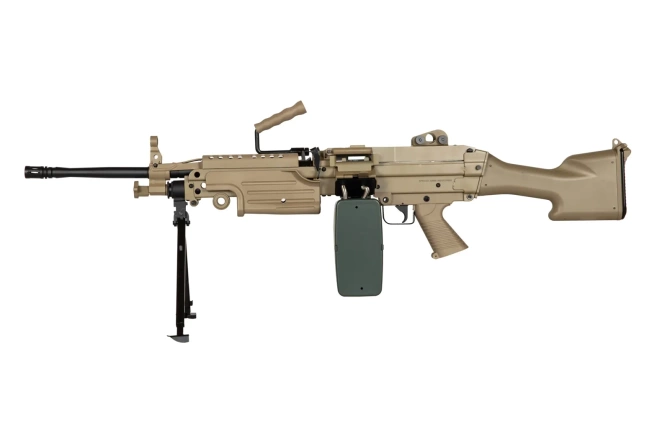 SA-249 MK2 EDGE™ Machine Gun Replica - Tan