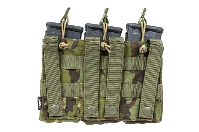 Potrójna ładownica typu Open na magazynki M4/M16 Specna Arms Tactical Multicam Tropic