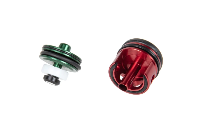 Zestaw głowic tłoka i cylindra TopMax ERGAL CNC DMR Air-Brake (czarny PAD)