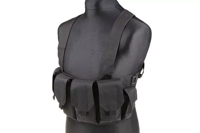 Chest Rig type tactical vest - black