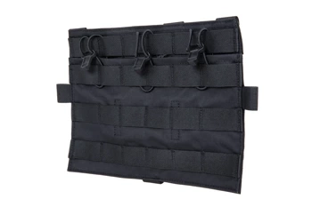 Panel Ładownica Ape Force Gear na 3 magazynki M4/M16 Flat Czarny
