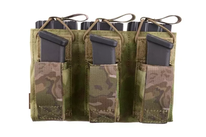 Triple Open Top Pouch for M4/M16 + Pistol Magazines - ATC FG