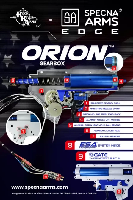 Replika karabinka RRA SA-E02 EDGE™ - Chaos Grey