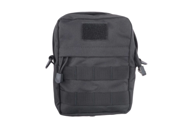 Cargo Pouch with Pocket - Black