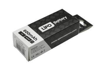 LiPo 11,1V 600mAh 20/40C Battery for PDW – Tamiya mini