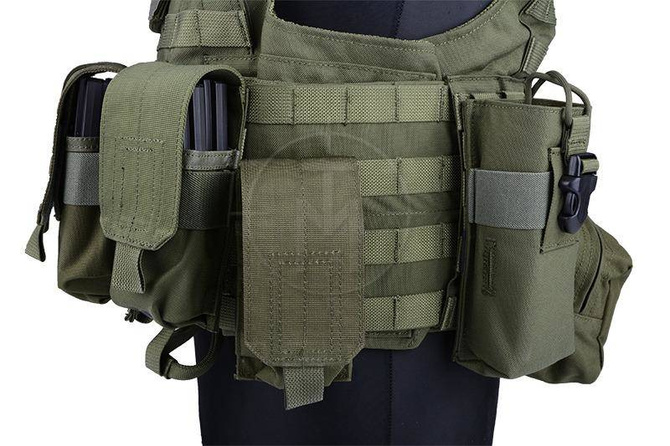 Kamizelka typu CIRAS Land z kompletem ładownic M - olive drab