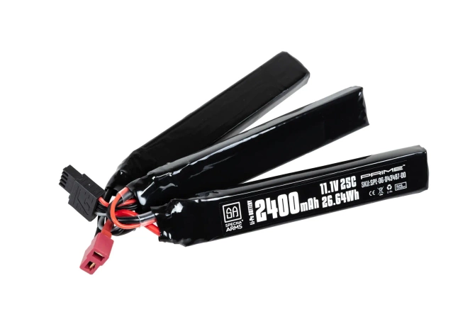 Akumulator Li-Po Specna Arms x Gens Ace 2400 mAh 25C 3-modułowy 11.1V T-Deans G-Tech