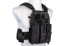 Plate Carrier Tactical Vest Wosport VE-75 MC Black