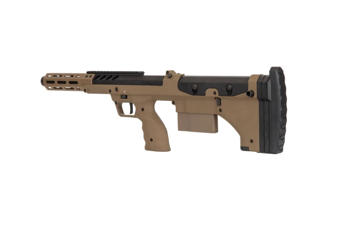 Replika karabinu snajperskiego Desert Tech SRS-A2/M2 Sport 16” (praworęczna) - FDE