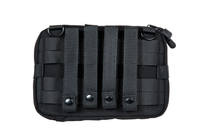 Duża kieszeń administracyjna z mapnikiem - Czarna