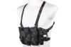 Minimalist Chest Rig waistcoat Wosport VE-108 MC Black