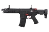 Replika karabinka Avalon Leopard CQB - Black/Red