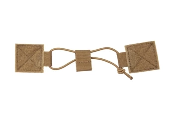 Mocowanie radia do kamizelek taktycznych D3CRM Wosport Coyote Brown