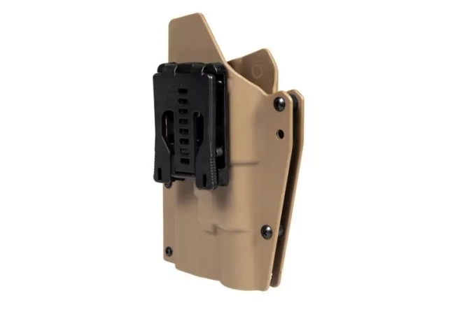 Tactical holster for G17L replicas with flashlight - Dark Earth