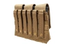 Triple M4/M16 Specna Arms magazine loader with Tan flap