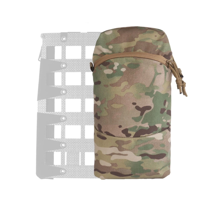 Kieszeń uniwersalna Wosport Cargo 3x6 Pionowe Laser Cut Multicam