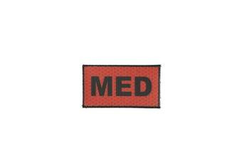 IR patch - MED - black/red