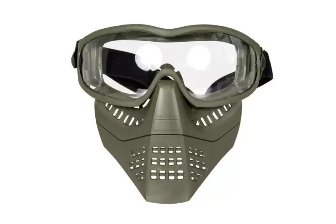 ANT mask with goggles - olive
