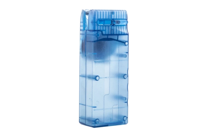 Speedloader with crank for M4/M16 magazines - Transparent Blue