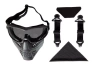 ANT mask with goggles - black