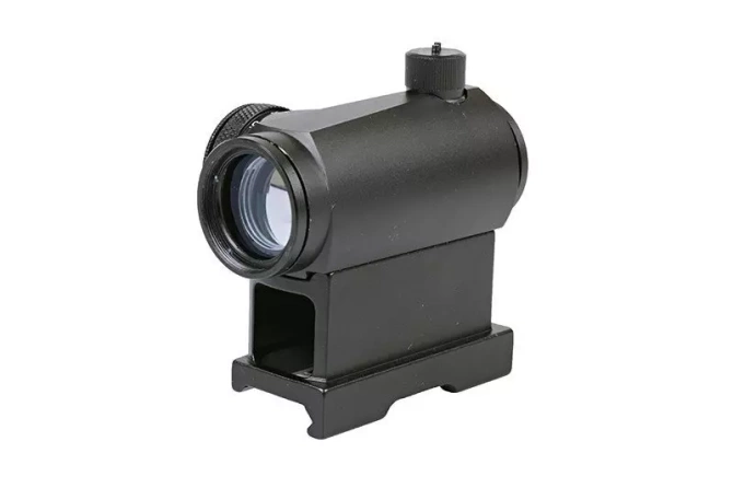 A1 replica collimator sight with QD and low mount - black