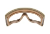 Wosport GG-005 tactical goggles with interchangeable lenses Tan