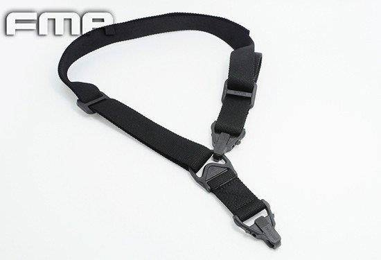 Pas nośny jedno/dwupunktowy MA3 - czarny