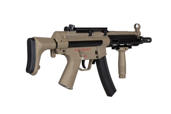 Airsoft submachine gun JG Works MP5-808 Tan