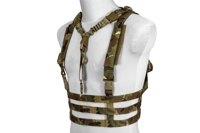 Kamizelka taktyczna Chest Rig typu Low Profile - Multicam