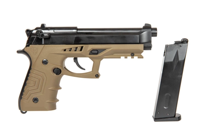 HG-173 (Full Auto) Pistol Replica - tan