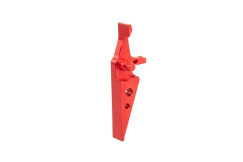Aluminum CNC Jefftron Flat Trigger Red