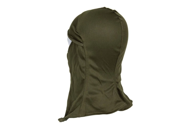 Light balaclava with face protector - Ranger Green