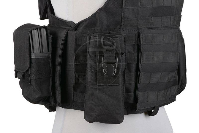 Kamizelka taktyczna typu CIRAS - czarna