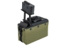 A&amp;K electric box magazine for 2,000 rounds for M249 type replicas Olive