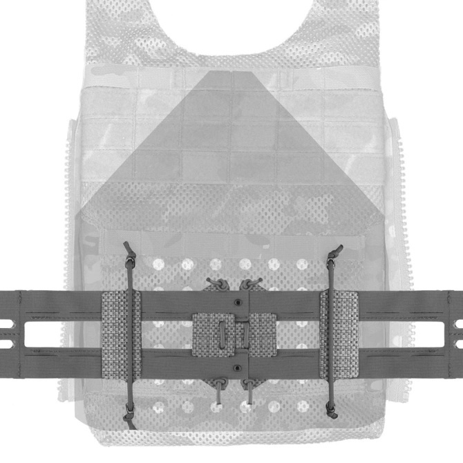 Uniwersalne Cummerbundy Wosport Lightweight Gridle QD Wolf Grey