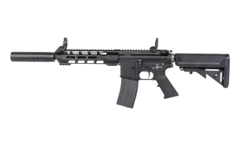 airsoft SRC DUAL POWER SR4 ZAROS-S GBB carbine with CO2 magazine
