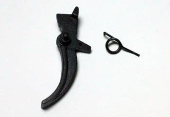 Steel trigger for the M16 replica series