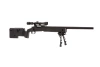 SA-S02 CORE™ Sniper Rifle Replica with Scope and Bipod - Black
