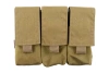 Triple LBT Pouch for M4/M16 Magazines - Khaki