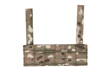 Dodatkowy panel Molle do kamizelek typu Chest Rig Wosport Multicam
