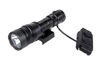 WDSN RAIN 1.0 Micro Tactical Flashlight Black