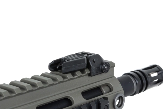 Specna Arms SA-F05-RL FLEX™ Light Ops Stock/ New Receiver HAL ETU™ Gen. 2 Olive airsoft Carbine
