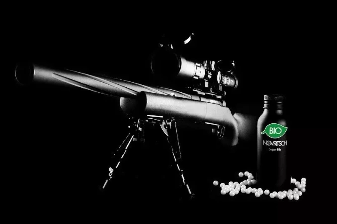 Kulki BIO Sniper BBs 0.30g - butelka 555 szt.