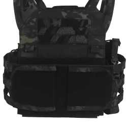 Plate Carrier Vest Wosport VE-106 Multicam Black
