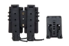 Carrier for 2 9mm magazines Wosport Urban Assault Quick Pull Black