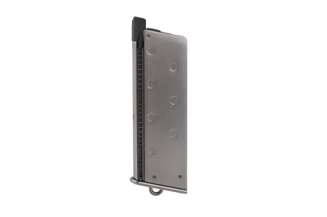 Low-Cap 15 BB Gas Magazine for WE TT33 Replicas - Silver