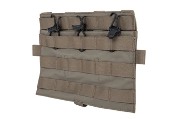 Panel Ładownica Ape Force Gear na 3 magazynki M4/M16 Flat Ranger Green